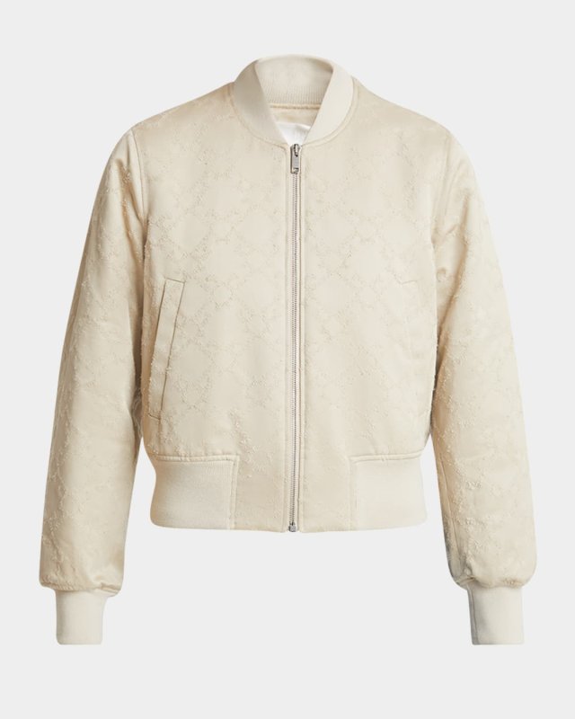4G Jacquard Varsity Jacket